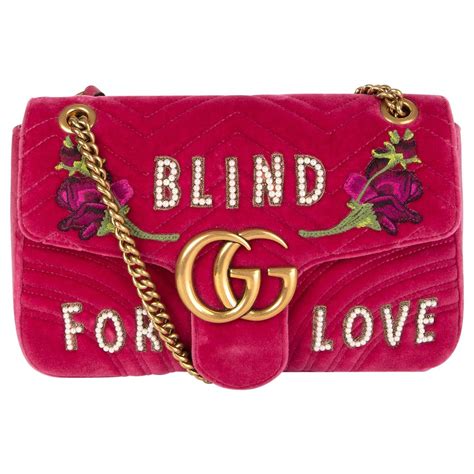 gucci bag blind for love|blind for love Gucci scarf.